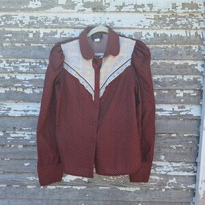 Circle T Vintage Western Marilyn Williams Shirt Size 18